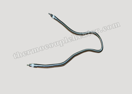 Diámetro tubular eléctrico flexible 8.5m m 1200W del calentador de la encrespadura del acero inoxidable