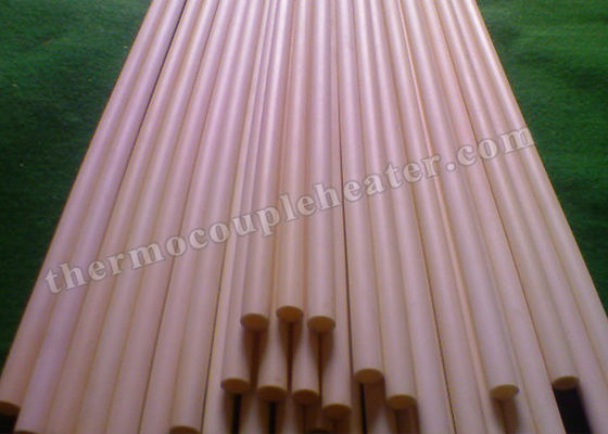 Tubo de cerámica de la protección del termopar del termopar del alúmina industrial de los componentes