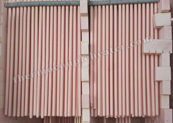 Tubo de cerámica de la protección del termopar del termopar del alúmina industrial de los componentes