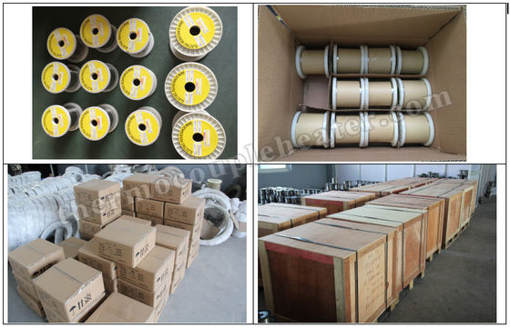 Tipo alambre de los componentes del termopar del alto calor de la aleación del Constantan del cromel de E