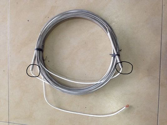 Cable térmico aislado mineral industrial de los calentadores para la calefacción del tubo