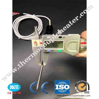 Estilo de acero inoxidable del sensor de temperatura de la IDT PT100 con el punto agudo