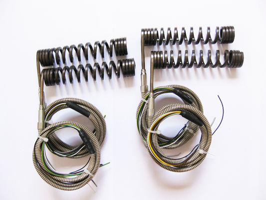4.2 x 2.2 J Type Hot Runner Spring Coil Heater For Injection Moulding