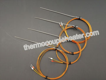 Tipo de la IDT K del termopar del uso de la industria con longitud protegida cola de la cola del alambre el 1m/2m/3m