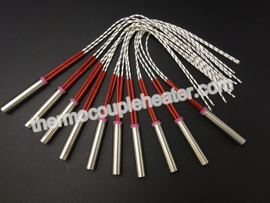 Calentador eléctrico del cartucho de la envoltura del metal del acero inoxidable con el termopar para la impresora 3D