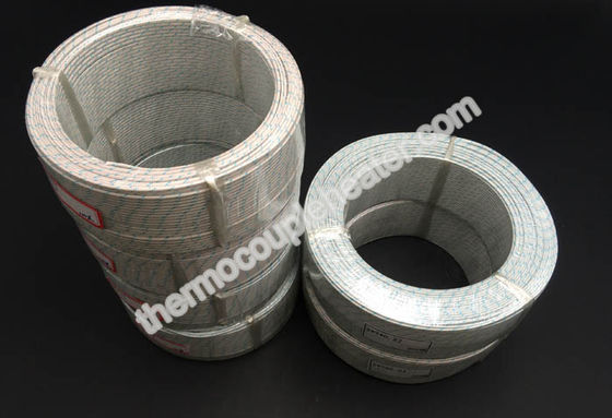 24AWG tipo cable compensador del termopar de la fibra de vidrio de J modificado para requisitos particulares