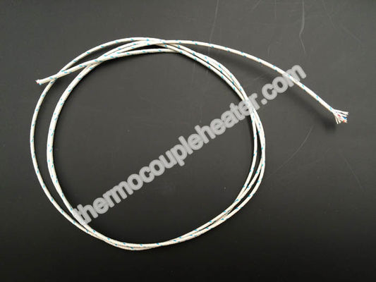 24AWG tipo cable compensador del termopar de la fibra de vidrio de J modificado para requisitos particulares
