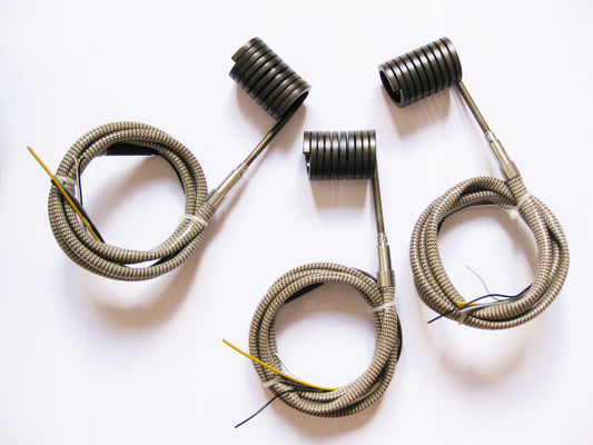 Tipo calentadores del aislamiento K del PTFE de bobina para el moldeo a presión plástico