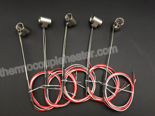 240V 125W Mini Axial Clamp Coil Heaters For Hot Runner Injection Molding