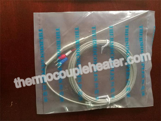 J mecanografía la punta de prueba de la temperatura de la IDT con la bayoneta fijada primavera aislada mineral