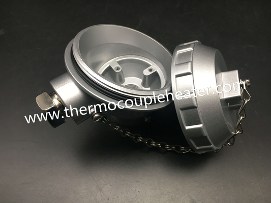 Cabeza de la conexión de la IDT PT100 del KMC de la cabeza del termopar con la cadena de acero inoxidable