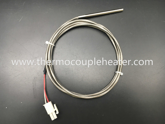 Alambre modificado para requisitos particulares del sensor de temperatura de la IDT PT500 2 con el conector especial