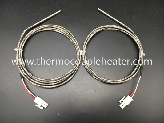 Alambre modificado para requisitos particulares del sensor de temperatura de la IDT PT500 2 con el conector especial