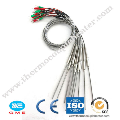 Tipo termopar de S con el alambre del cable
