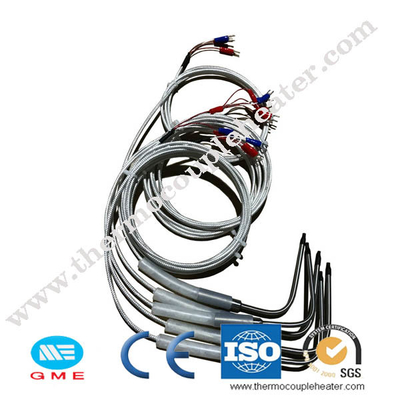 Tipo termopar de S con el alambre del cable