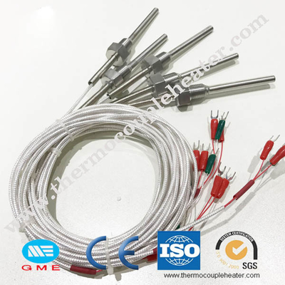 Tipo termopar de S con el alambre del cable