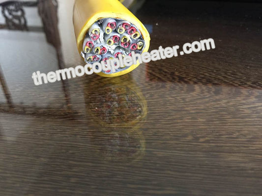 Cable compensador trenzado multi con los materiales de aislamiento del PVC, ISO del termopar