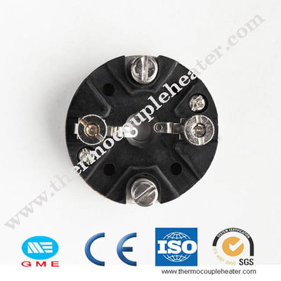 Color blanco de cerámica del bloque de terminales del termopar de cobre amarillo niquelado