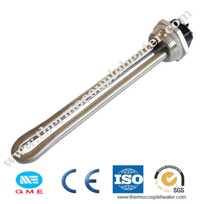 Inmersión Heater For Solar Water Heater tubular del reborde del NPT de 1 pulgada