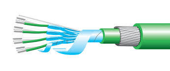 Tipo de cable trenzado multi de extensión de termopar envoltura total del PVC de k