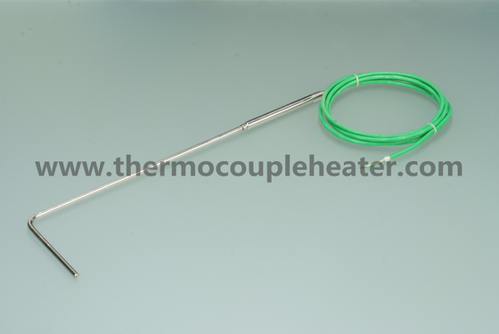 Termopar modificado para requisitos particulares con el sensor de temperatura de la punta de prueba de la L-forma