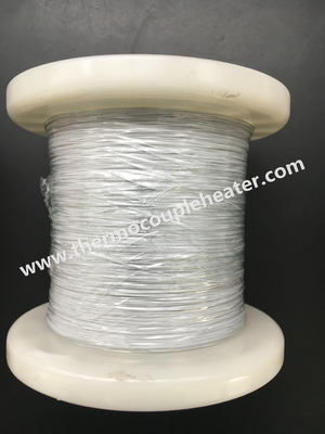 Cable de termopar modificado para requisitos particulares J 40AWG 0.08m m con el revestimiento de Teflón