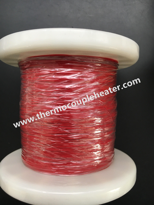 Cable de termopar modificado para requisitos particulares J 40AWG 0.08m m con el revestimiento de Teflón