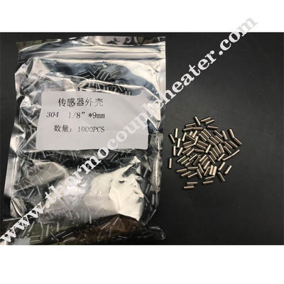 La sonda del sensor de temperatura utiliza un tubo capilar de acero inoxidable con un extremo cerrado