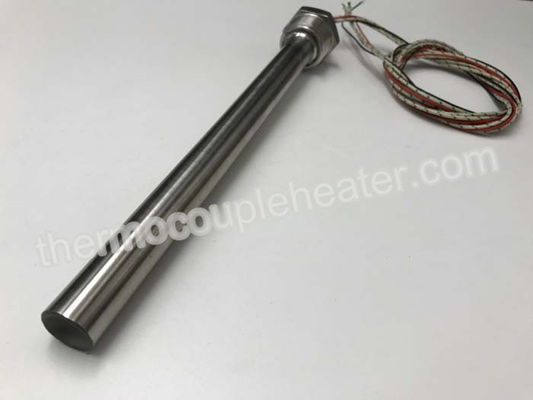 calentador de encargo del cartucho de la inmersión del agua de 127V 1500W con el hilo del NPT