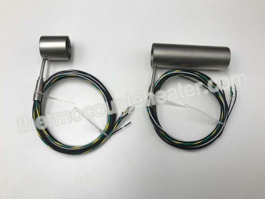 calentadores de bobina acorazados del acero inoxidable de 230V 350W con el tipo termopar de J
