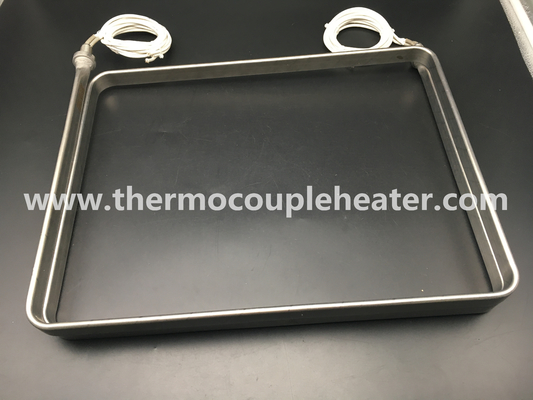 Elemento de calefacción tubular plano modificado para requisitos particulares para el aceite que fríe la calefacción 240V 8500W
