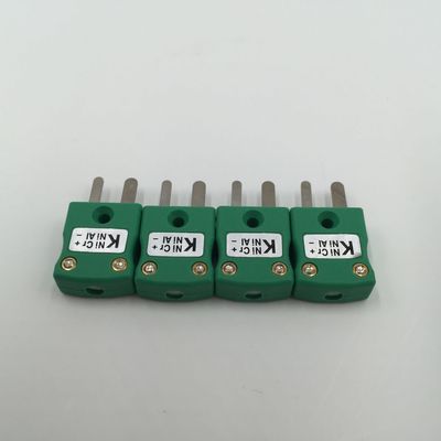 K mecanografía los mini componentes del termopar del conector de termopar para la transferencia de señal