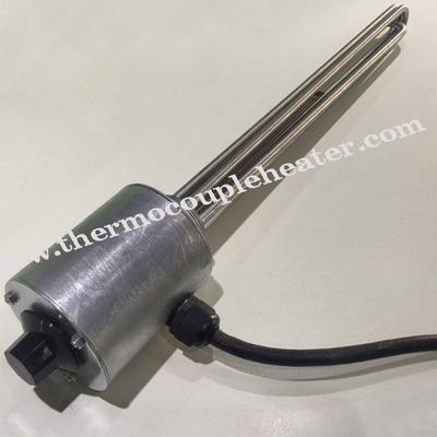 Calentador tubular de inmersión en agua con termostato