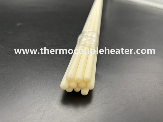 Tubo de cerámica resistente de alta temperatura de la protección del termopar del alúmina Al2O3