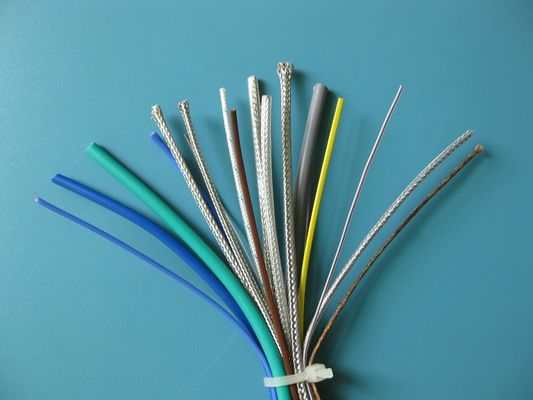Tipo alta exactitud de los cables de extensión de termopar del PTFE de la fibra de vidrio K J