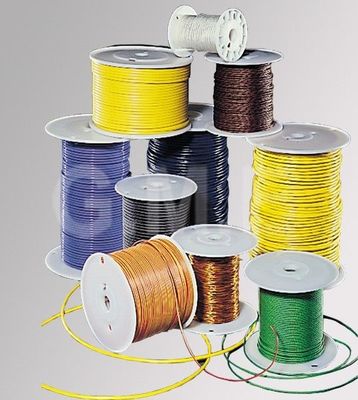 Tipo alta exactitud de los cables de extensión de termopar del PTFE de la fibra de vidrio K J