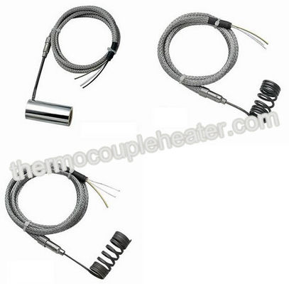 Calentadores de bobina calientes del corredor, temperatura de trabajo del serpentín de calentamiento del acero inoxidable alta