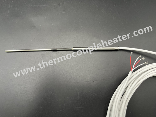 IDT modificada para requisitos particulares PT100, 4-Wire, SS316 punta de prueba, clase A de la exactitud