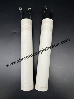 Elementos de calefacción de cerámica cilíndricos de cerámica de Bobbin Heater para la calefacción por aire