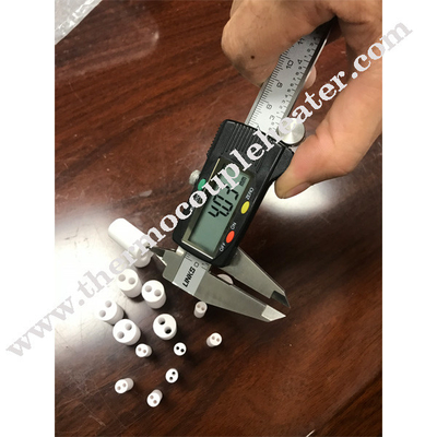 Aislador de cerámica del termopar del alúmina del termopar