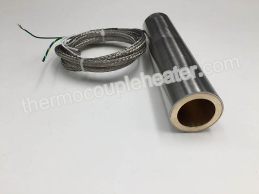 Stainless Steel 304 Armored Coil Heaters With Brass Core / Thermocouple J