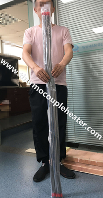 Superficie trenzada de acero inoxidable de calefacción tubular flexible fácil de doblar e instalar