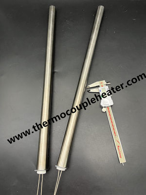 Calentadores de cartucho de gran diámetro de 25 mm con brida de montaje de pines sólidos