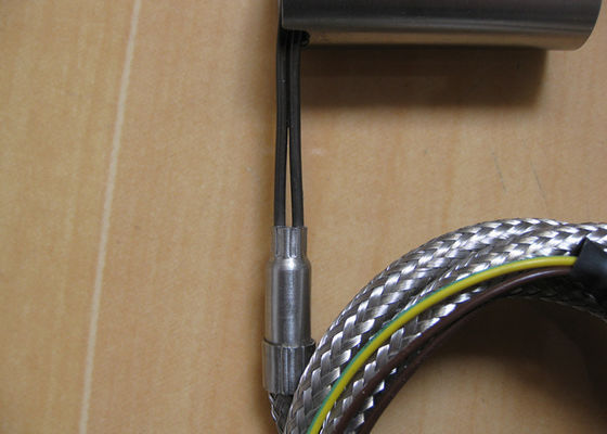 Tipo de encargo J del termopar de los calentadores de bobina de la envoltura del acero inoxidable o primavera de K