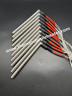 Calentadores de cartucho IP65 a prueba de humedad personalizados con un ángulo recto de 90 °