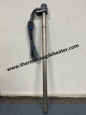 Calentador de cartuchos de inmersión con envoltura de titanio resistente a la corrosión
