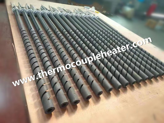 Elementos de calefacción de carburo de silicio SiC Rod Heater para horno