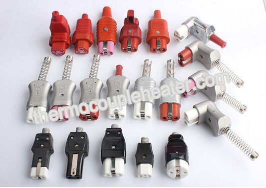 Enchufe de cerámica del acero inoxidable de los componentes del termopar para el calentador de banda de la abrazadera de la mica