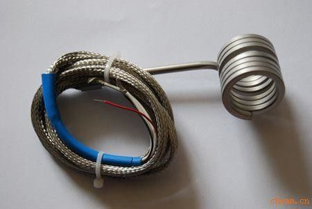 Calentador tubular de la bobina de la forma eléctrica del espiral para el elemento de calefacción de la inmersión del agua