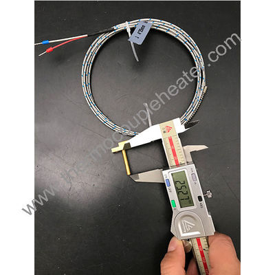 Tipo K/J Sensor de temperatura Termócúpulo 4x12 mm y 4x25 mm